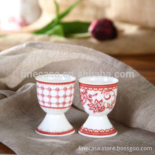 Elegant Design New Bone China Ceramic Egg Cups                
                                    Quality Assured